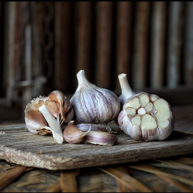 A Mixed Garlic Assortment